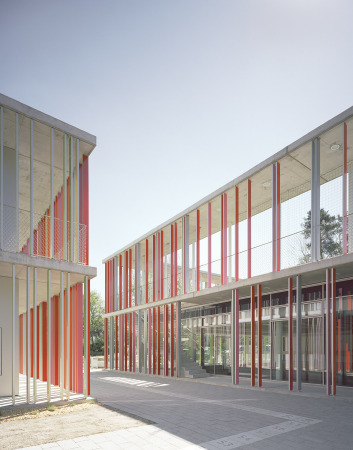 Schule, Sporthalle, Montessori-Pdagogik, Wulf Architekten, Karlsruhe