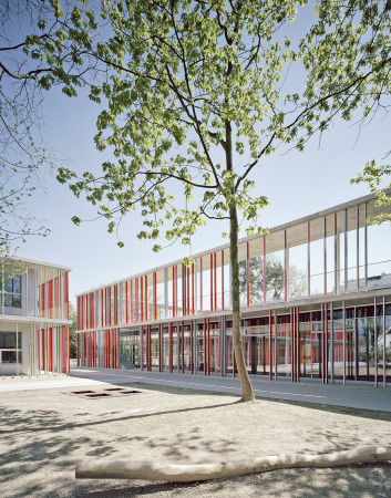 Schule, Sporthalle, Montessori-Pdagogik, Wulf Architekten, Karlsruhe
