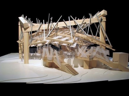 Gehrys Entwrfe fr den Serpentine Pavilion 2008 vorgestellt