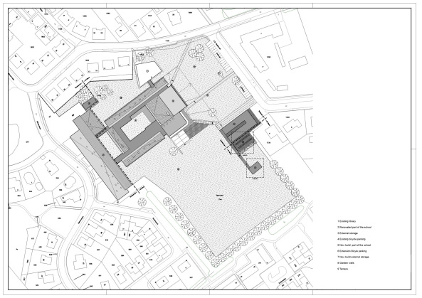 Schule, Erweiterungsbau, ADP Architecten, Berlage, Ziegel, Niederlande
