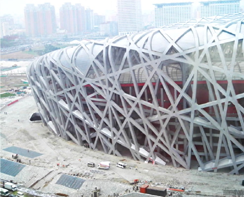 Olympiastadion in Peking erffnet