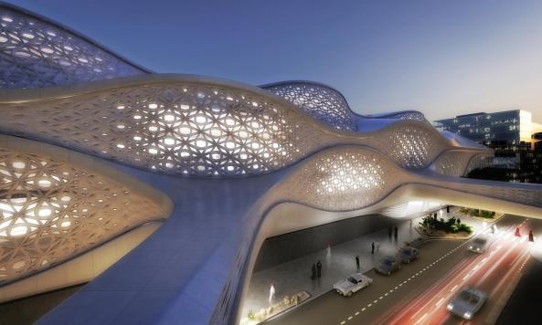 Zaha Hadid baut U-Bahn-Station in Saudi-Arabien
