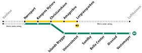 Zweite U-Bahnlinie in Kopenhagen fertig