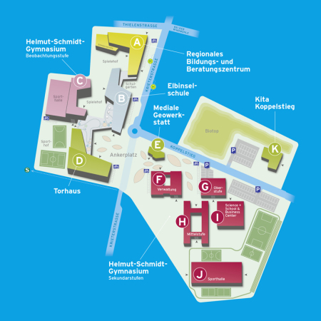 Bildungszentrum, IBA Hamburg, BOF Architekten, Schule
