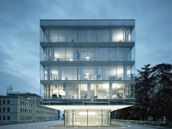 Erweiterungsbau in Genf von Wittfoht fertig