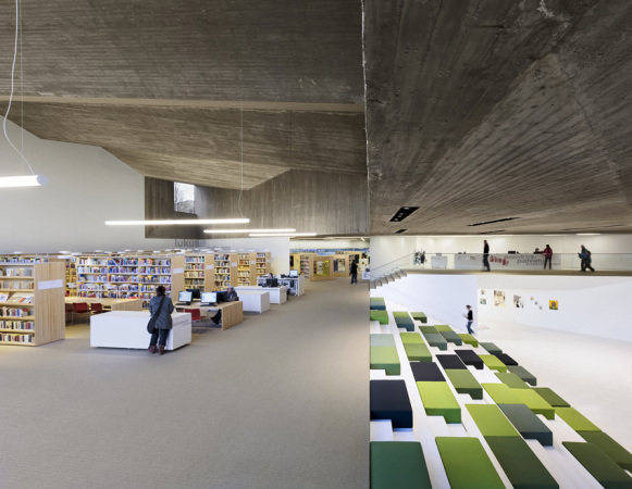 Bibliothek, Alvar Aalto, JKMM Architects, Seinjoki, Finnland