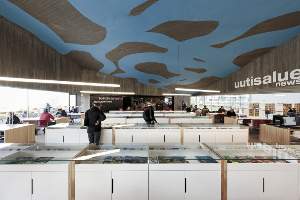 Bibliothek, Alvar Aalto, JKMM Architects, Seinjoki, Finnland