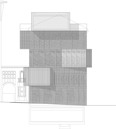 Museum, Architekturzeichnung, Sergei Tchoban, Speech, Berlin