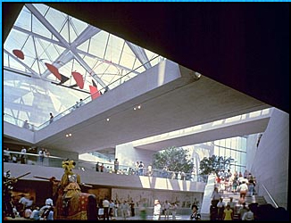 Nationalgalerie von Pei in Washington D.C. ausgezeichnet
