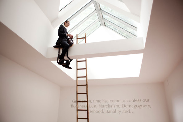 Wahrheiten des Knstlers Vadim Zakharov im russischen Pavillon; Kurator ist Udo Kittelmann