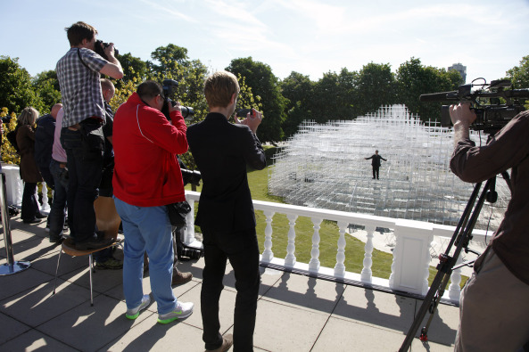 Serpentine Pavilion, Sou Fujimoto, Serpentine Gallery, London, Kensington Gardens
