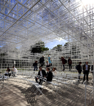 Serpentine Pavilion, Sou Fujimoto, Serpentine Gallery, London, Kensington Gardens