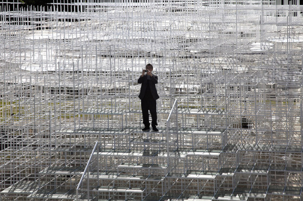Serpentine Pavilion, Sou Fujimoto, Serpentine Gallery, London, Kensington Gardens