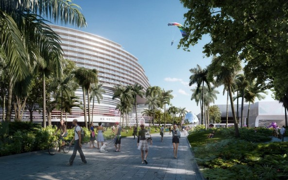 Entwurf OMA fr South Beach ACE