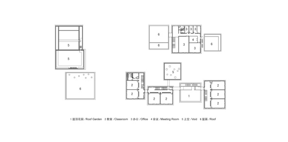 Jugendzentrum, Qingpu, Schanghai, Atelier Deshaus
