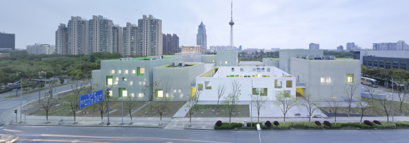 Jugendzentrum, Qingpu, Schanghai, Atelier Deshaus