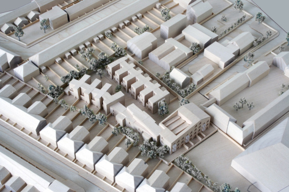 Wohnsiedlung, Maisonette, Inglis Badrashi Loddo Architects, London