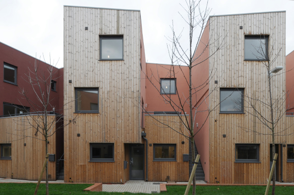 Wohnsiedlung, Maisonette, Inglis Badrashi Loddo Architects, London