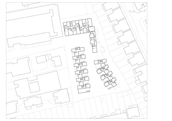 Wohnsiedlung, Maisonette, Inglis Badrashi Loddo Architects, London