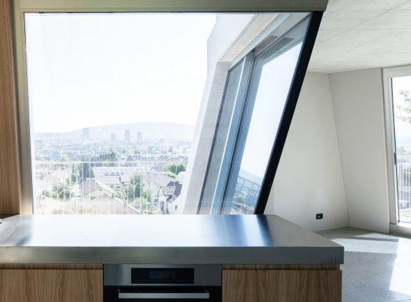 Wohnhaus am Zricher Stadtrand