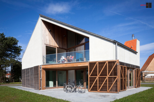 Sommerhaus, Koksijde, Belgien, BURO II & ARCHI+I