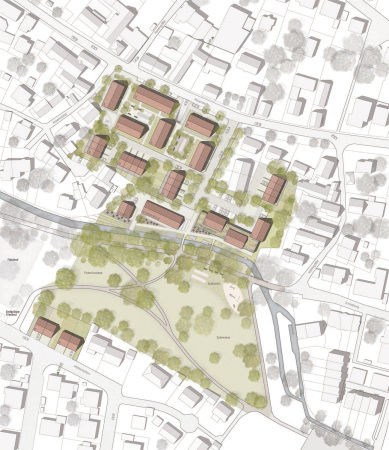 3. Preis: Kunat und Haack, Lageplan