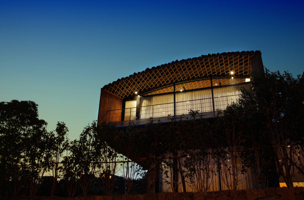 Ferienanlage, Kengo Kuma and Associates, Sdkorea