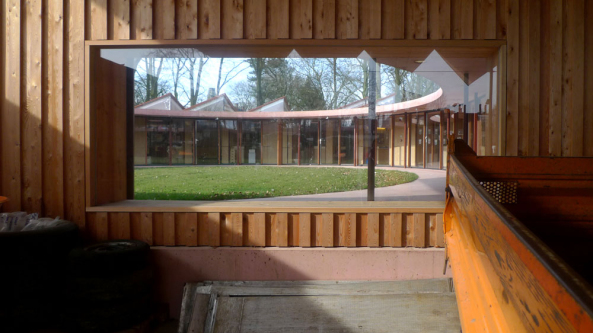 Kindergarten-Wirtschaftshof in Antwerpen