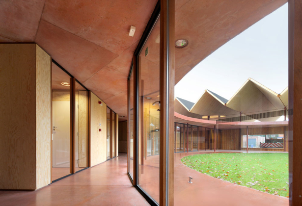 Kindergarten-Wirtschaftshof in Antwerpen