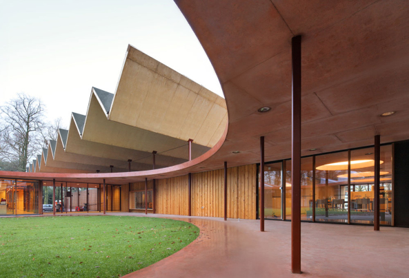 Kindergarten-Wirtschaftshof in Antwerpen