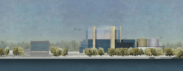 Kraftwerk, Wettbewerb, Henn Architekten, Topotek 1, Wedel, Hamburg