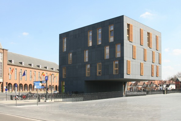 Brohaus in Belgien