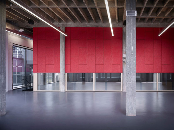 Treppenlabyrinth,  AVDK Architecten Vande Kerckhove (Kortrijk), University College Howest, Stairs, Steps, Treppenskulptur, Piranesi, Harry Potter, Game Design