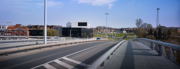 Treppenlabyrinth,  AVDK Architecten Vande Kerckhove (Kortrijk), University College Howest, Stairs, Steps, Treppenskulptur, Piranesi, Harry Potter, Game Design