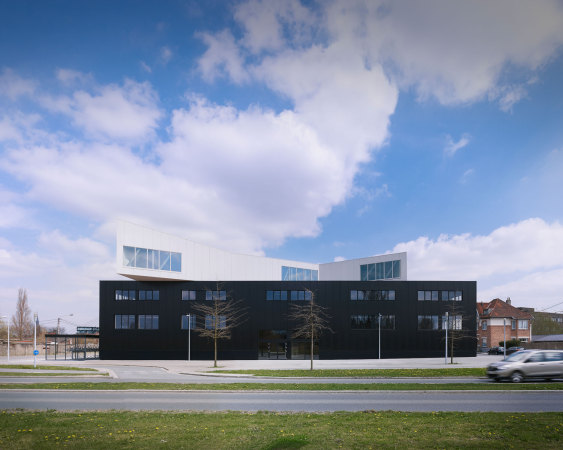 Treppenlabyrinth,  AVDK Architecten Vande Kerckhove (Kortrijk), University College Howest, Stairs, Steps, Treppenskulptur, Piranesi, Harry Potter, Game Design