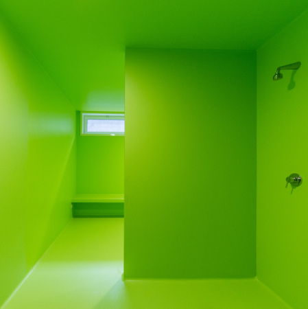 Pfarrzentrum, Betonskulptur, Bergamo, Gianluca Gelmini, Italien