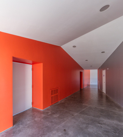 Pfarrzentrum, Betonskulptur, Bergamo, Gianluca Gelmini, Italien