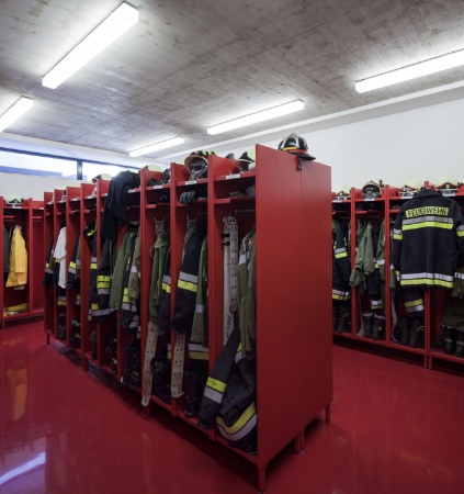 Bauhof und Feuerwehrhaus, Weyer, Hertl Architekten, Obersterreich, Feuer, Feuerwehr, Beton, Neubau, Schneider & Lengauer Architekten. Marktgemeinde Weyer