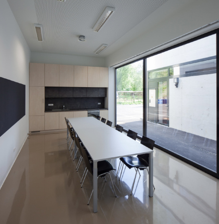 Bauhof und Feuerwehrhaus, Weyer, Hertl Architekten, Obersterreich, Feuer, Feuerwehr, Beton, Neubau, Schneider & Lengauer Architekten. Marktgemeinde Weyer