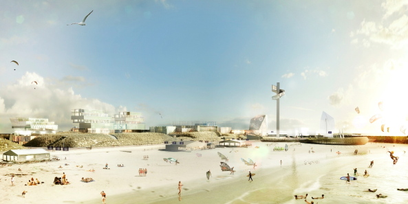 Scheveningen, KCAP Architects&Planners, Noordelijk Havenhoofd, De Sol-Morales, Den Haag