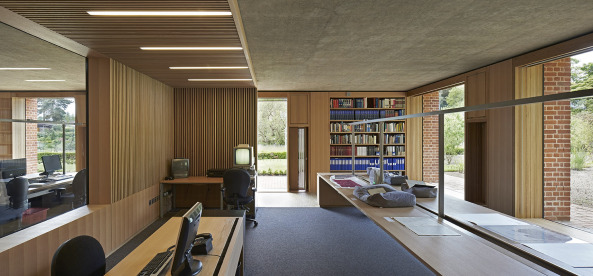 Archiv, Ziegel, Stanton Williams Architects, Benjamin Britten