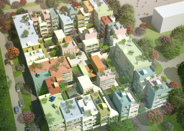 MVRDV bauen Wohnungen in der Schweiz
