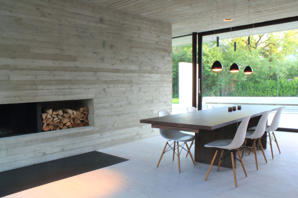 Wohnen in Holz und Beton