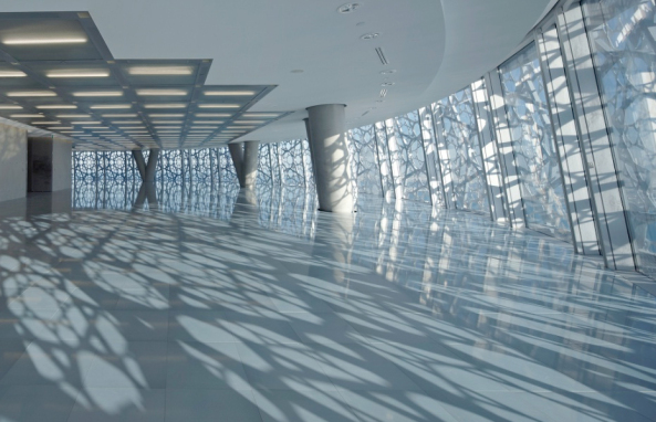 Hochhaus von Jean Nouvel in Doha