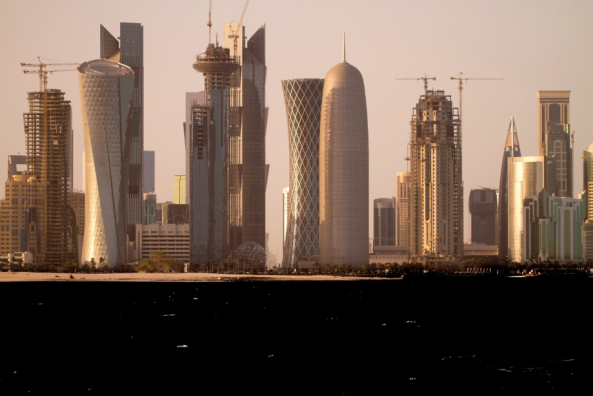 Hochhaus von Jean Nouvel in Doha