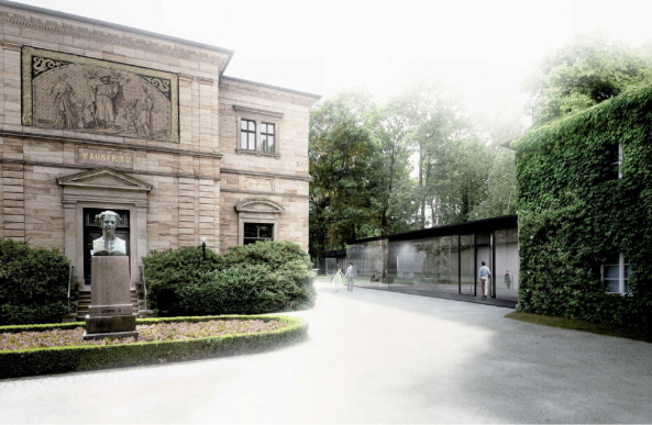 Grundstein fr Staab-Bau in Bayreuth