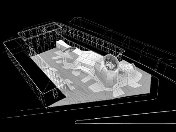 FRAC Centre in Orlans, Jakob + MacFarlane, Blob, Les trois Turbulences, Die Drei Turbulenzen, Kulturzentrum in Frankreich, ArchiLab