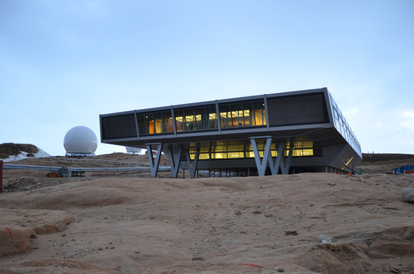 Forschungsstation, Sdpol, Antarktis, Indien, BOF Architekten