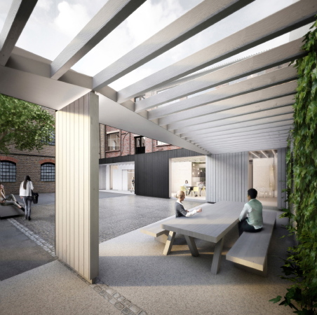 Bow Art Center, London, East End, Delvendahl Martin Architects, Nunnery Gallery