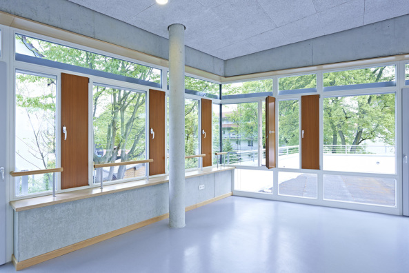 Kita, Neubau, Dachlandschaft, K�ppel + Klieber Architekten, Stuttgart